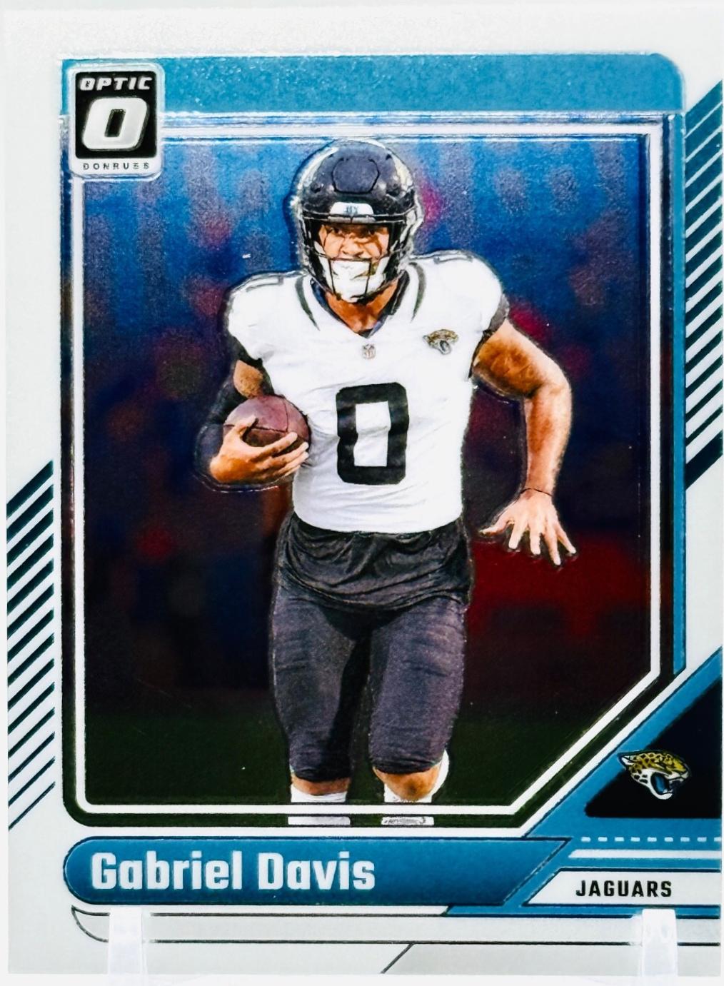 Gabriel Davis #91 Football Cards 2024 Panini Donruss Optic