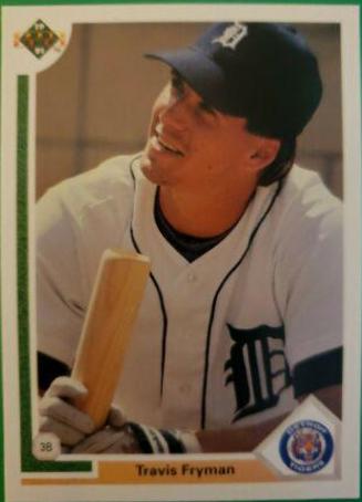 Travis Fryman #225 Baseball Cards 1991 Upper Deck