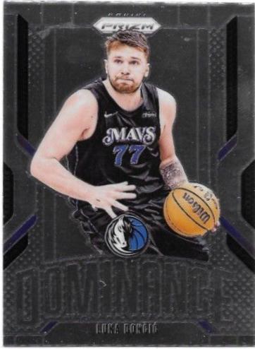 Luka Doncic #12 Basketball Cards 2024 Panini Prizm Dominance