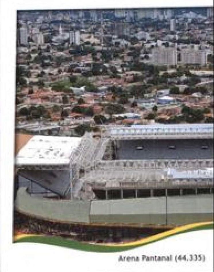 Arena Pantanal #12 Soccer Cards 2014 Panini World Cup Stickers