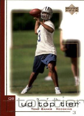 Tony Banks #46 Football Cards 2001 Upper Deck Top Tier