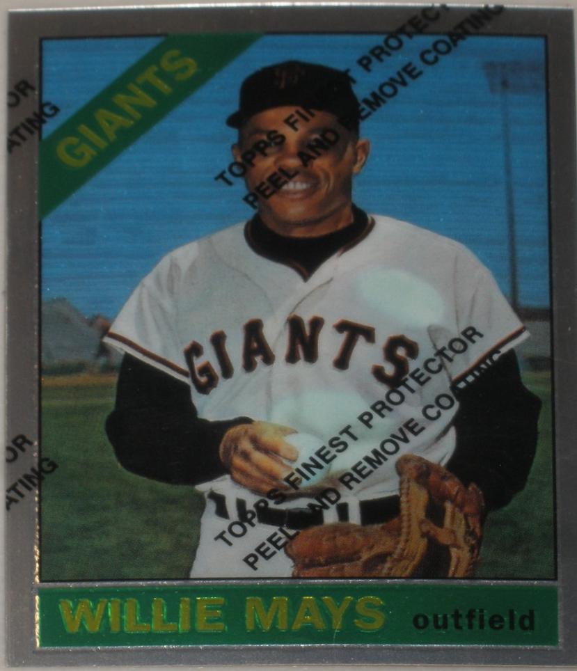 Willie Mays #20 Baseball Cards 1997 Topps Willie Mays