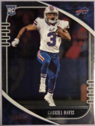 Gabriel Davis #136 Football Cards 2020 Panini Absolute