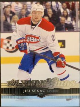 Jiri Sekac #229 Hockey Cards 2014 Upper Deck