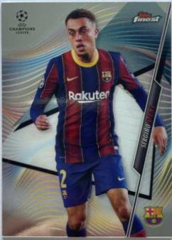 Sergino Dest #19 Soccer Cards 2020 Topps Finest UEFA Champions League