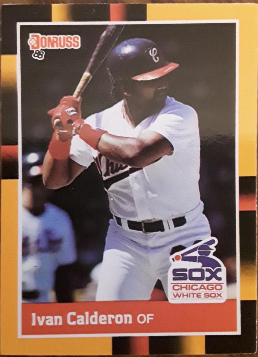 Ivan Calderon #25 Baseball Cards 1988 Donruss Baseball's Best