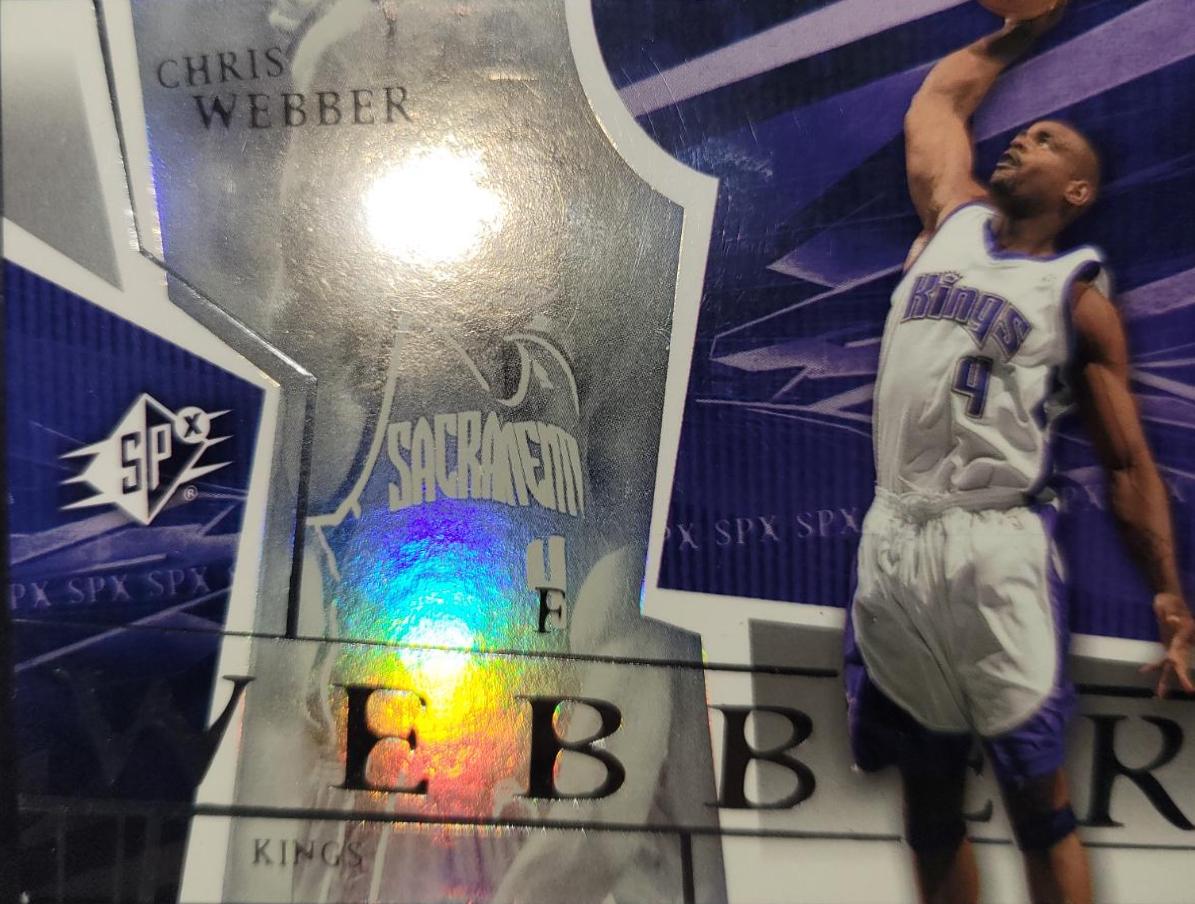 Chris Webber #72 Basketball Cards 2003 Spx