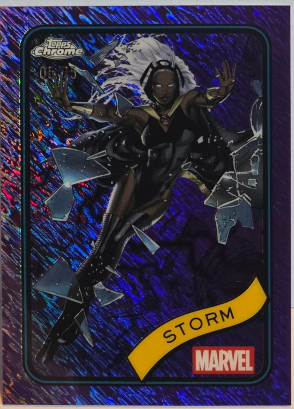 Storm Purple Shimmer Refractor