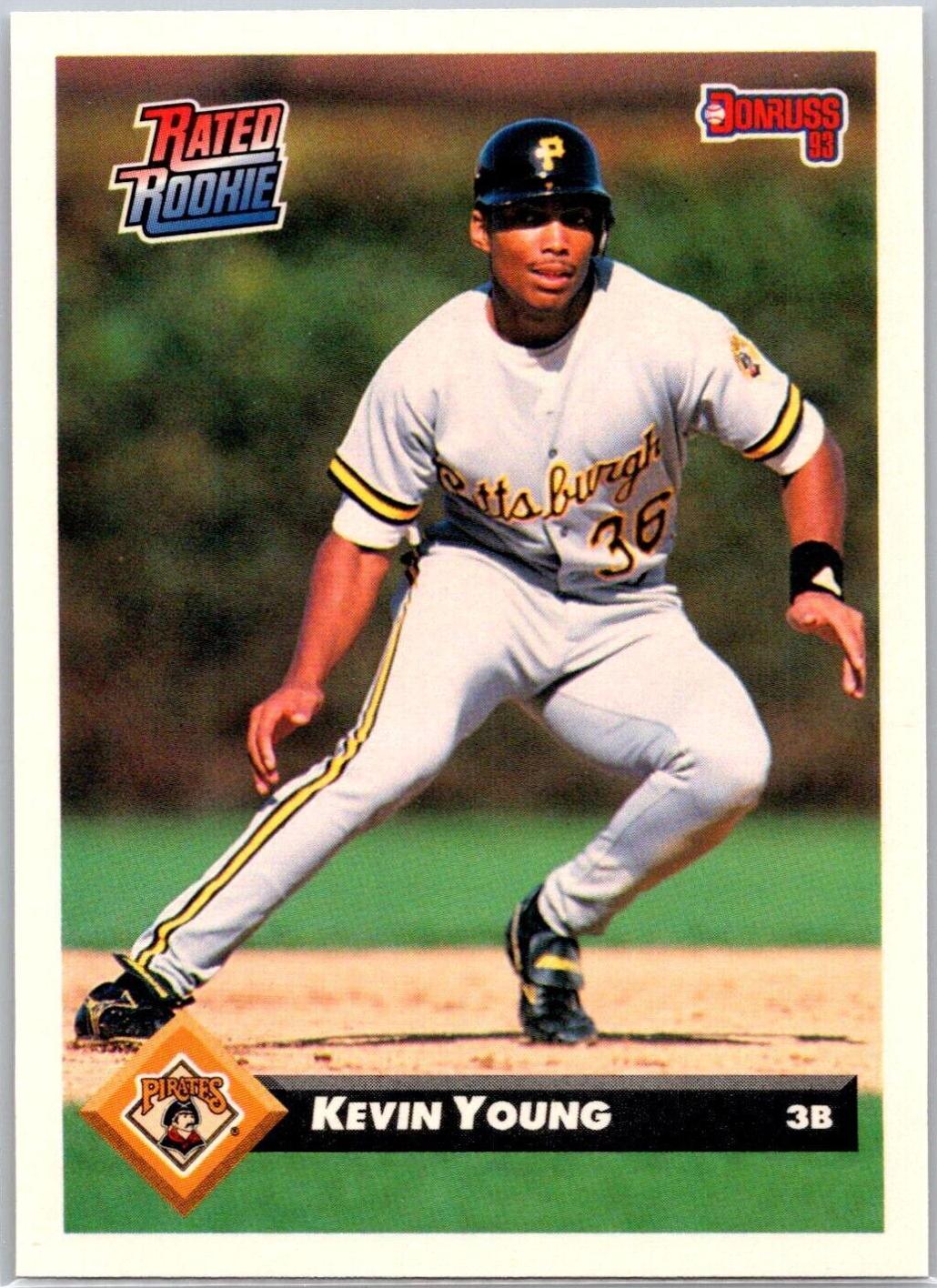 Kevin Young #452 Baseball Cards 1993 Donruss
