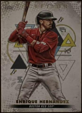 Enrique Hernandez #24 2022 Topps Inception Baseball