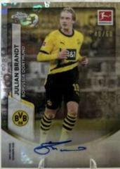 Julian Brandt [Bundesliga 60 Years] #BCA-JBR Soccer Cards 2023 Topps Chrome Bundesliga Autograph Prices