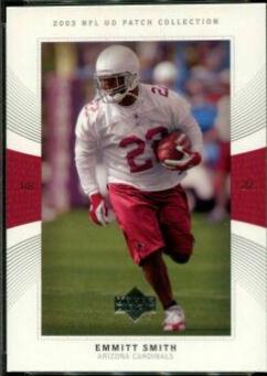Emmitt Smith #22 Football Cards 2003 Upper Deck Patch Collection