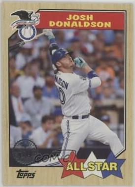 Josh Donaldson #87-101 Baseball Cards 2017 Topps 1987