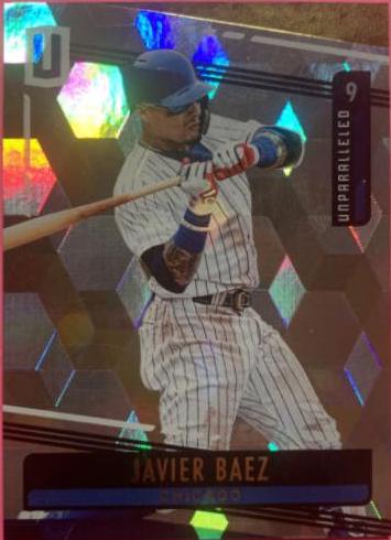 Javier Baez #3 Baseball Cards 2019 Panini Chronicles Unparalleled