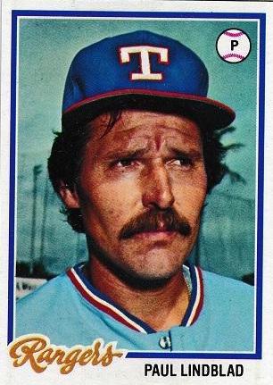 Paul Lindblad #314 Baseball Cards 1978 Topps