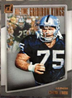 Howie Long Football Cards 2018 Donruss All-Time Gridiron Kings