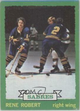 Rene Robert #139 Hockey Cards 1973 Topps