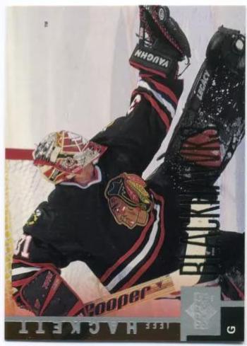 Jeff Hackett #38 Hockey Cards 1997 Upper Deck