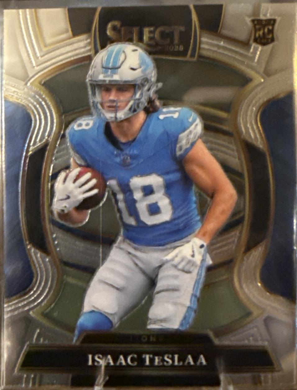 Isaac TeSlaa #70 Prices [Rookie] | 2025 Panini Select | Football Cards