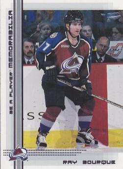 Ray Bourque #284 Hockey Cards 2000 Be A Player Memorabilia