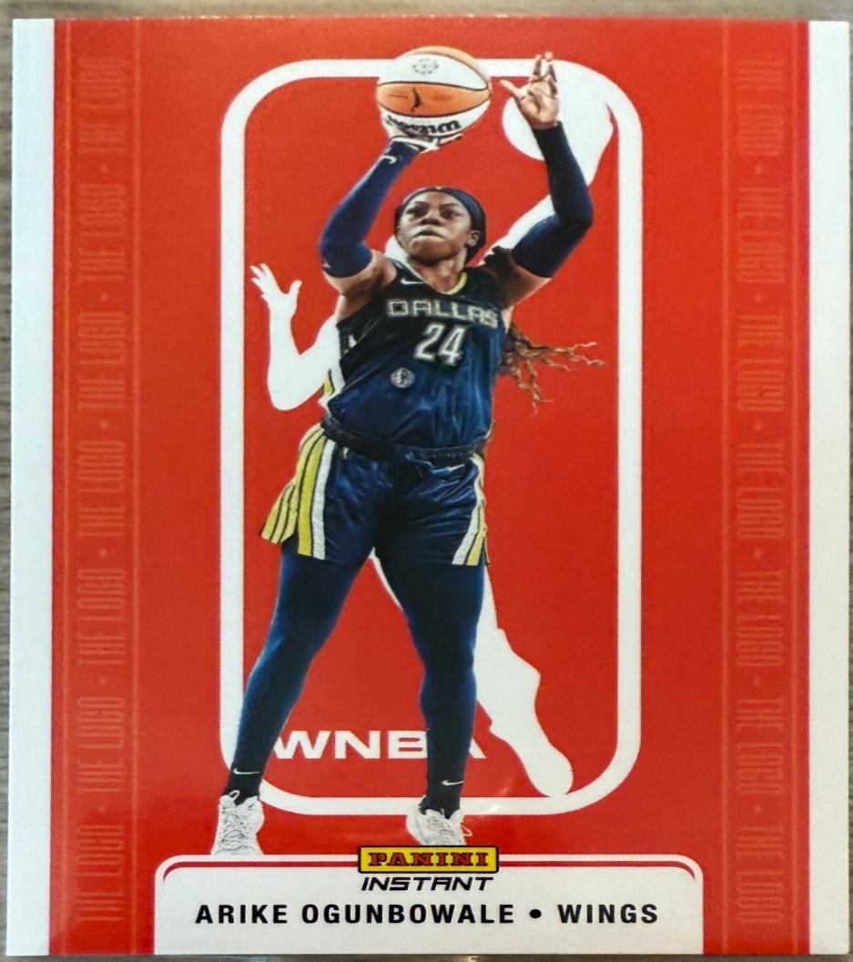Arike Ogunbowale #TL-2 Basketball Cards 2024 Panini Instant WNBA The Logo