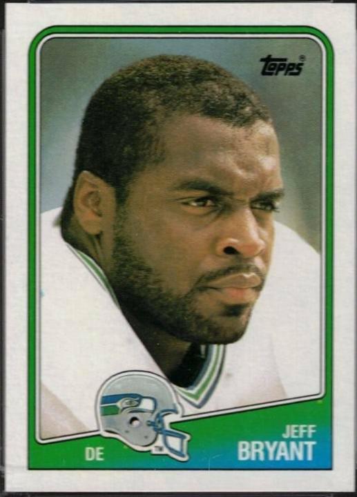 Jeff Bryant #142 Football Cards 1988 Topps