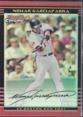 Nomar Garciaparra #5 Baseball Cards 2002 Bowman