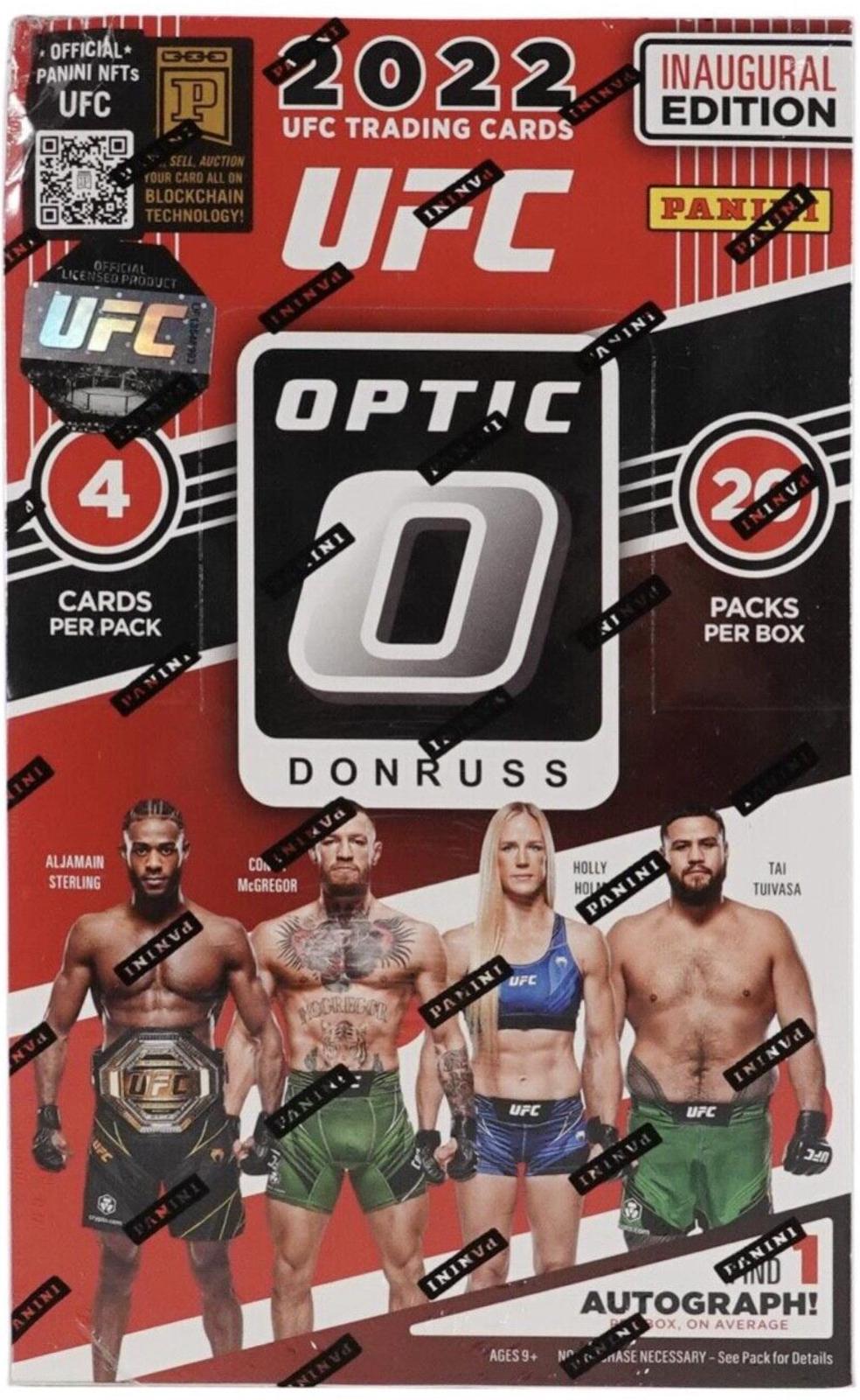 Hobby Box Ufc Cards 2022 Panini Donruss Optic UFC
