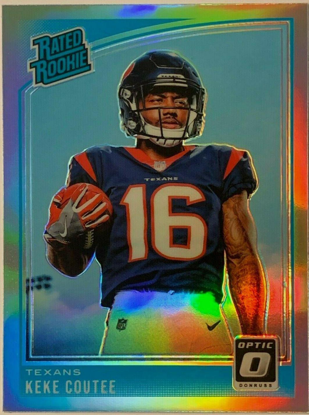 Keke Coutee #176 Football Cards 2018 Donruss Optic