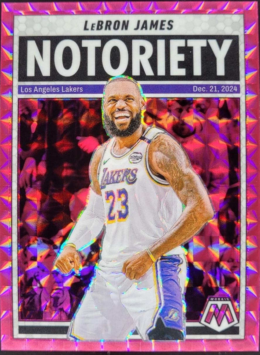 lebron pink mosaic