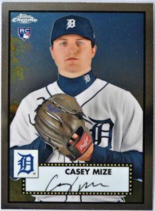 Casey Mize #18 Baseball Cards 2021 Topps Chrome Platinum Anniversary