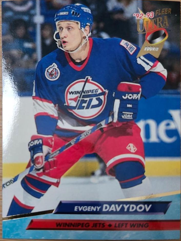 Evgeny Davydov #441 Hockey Cards 1992 Ultra