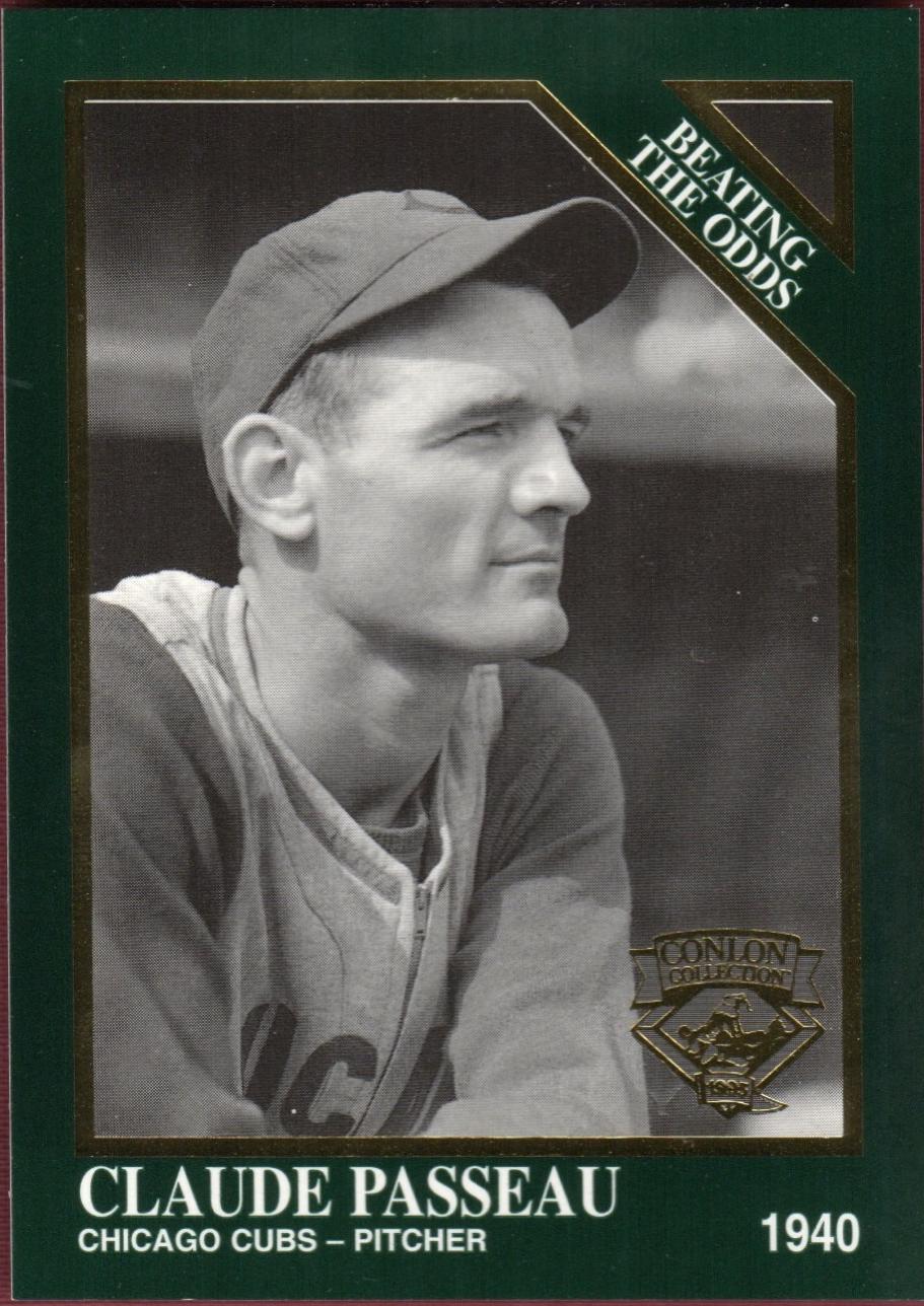 Claude Passeau #1418 1995 Conlon Collection Baseball