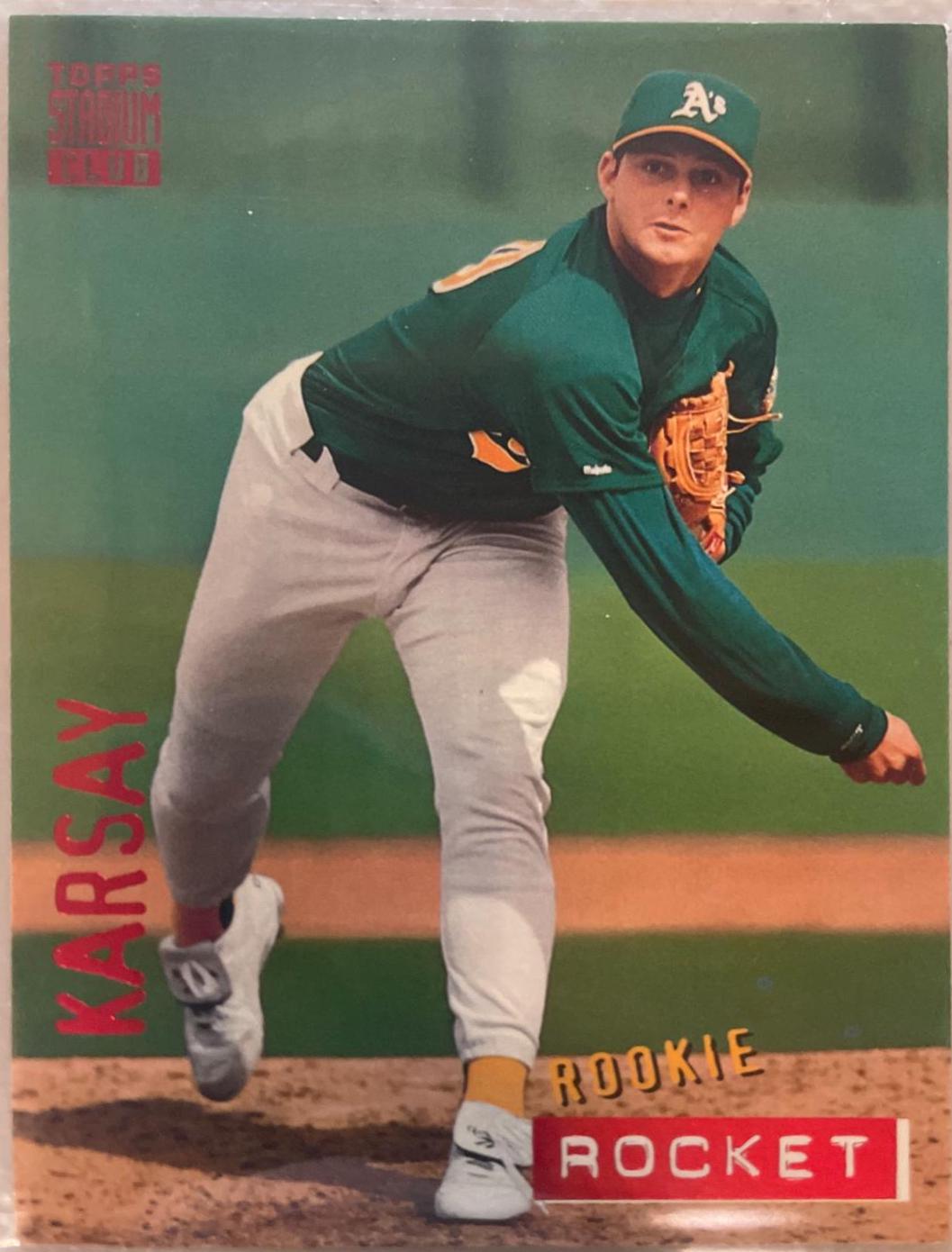 Steve Karsay #631 Baseball Cards 1994 Stadium Club