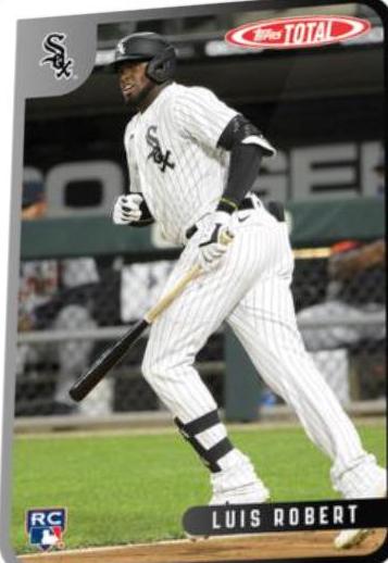 Luis Robert #838 Baseball Cards 2020 Topps Total