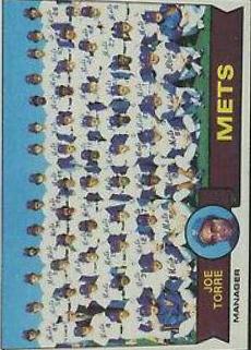1979 Topps Mets Team #82 card
