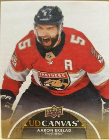 Aaron Ekblad #C36 Hockey Cards 2021 Upper Deck UD Canvas