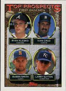 Ryan Klesko / Ivan Cruz / Bubba Smith / Larry Sutton