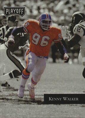 Kenny Walker #49 Football Cards 1992 Playoff