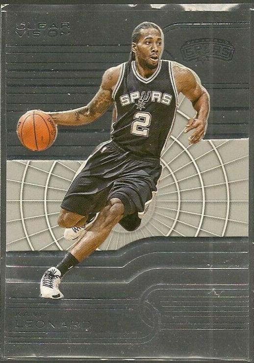 Kawhi Leonard #21 Basketball Cards 2015 Panini Clear Vision