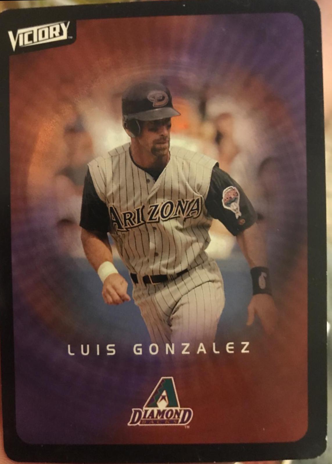 Luis Gonzalez #5 Baseball Cards 2003 Upper Deck Victory