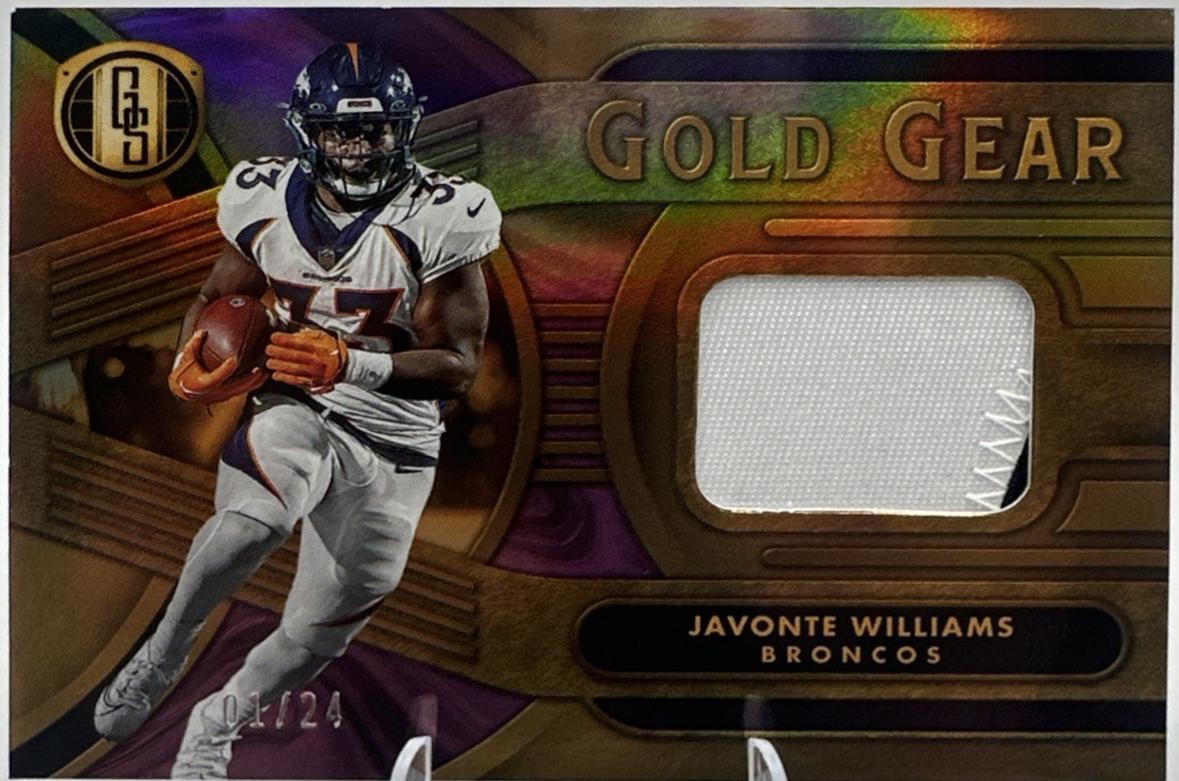 Javonte Williams [Rose Gold] #GG-JWS