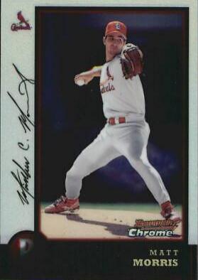 Matt Morris #28 Baseball Cards 1998 Bowman Chrome