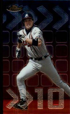 Chipper Jones #23 Baseball Cards 2002 Finest
