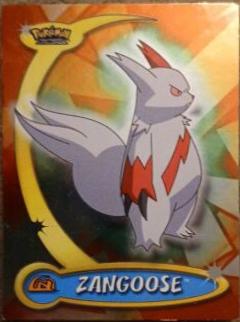 Zangoose #89 Pokemon 2004 Topps Advanced Challenge