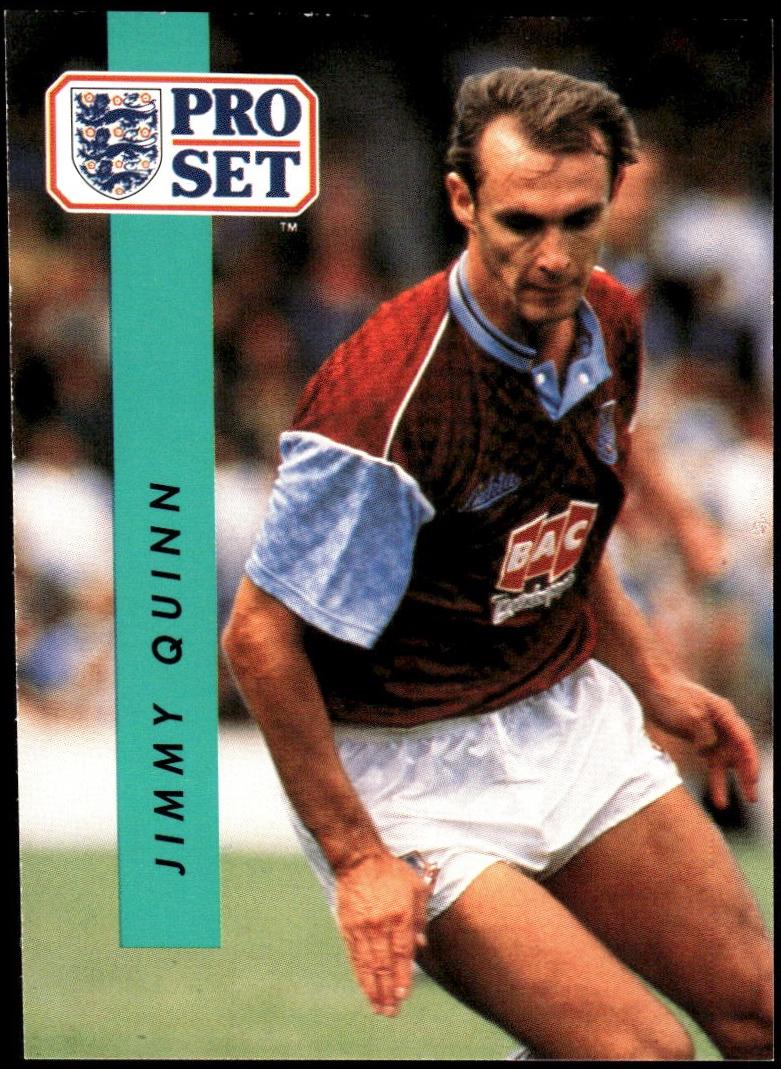 Jimmy Quinn #269 1990 Pro Set Soccer