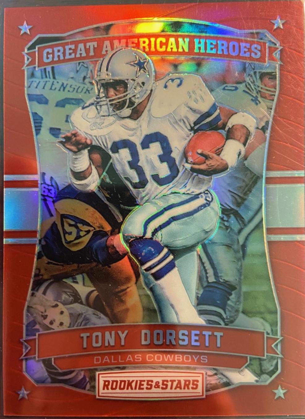 Tony Dorsett #29 Football Cards 2016 Panini Rookies & Stars Great American Heroes