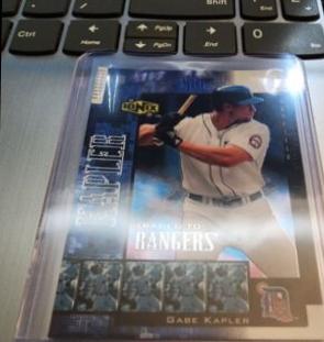Gabe Kapler #52 Baseball Cards 2000 Upper Deck Ionix