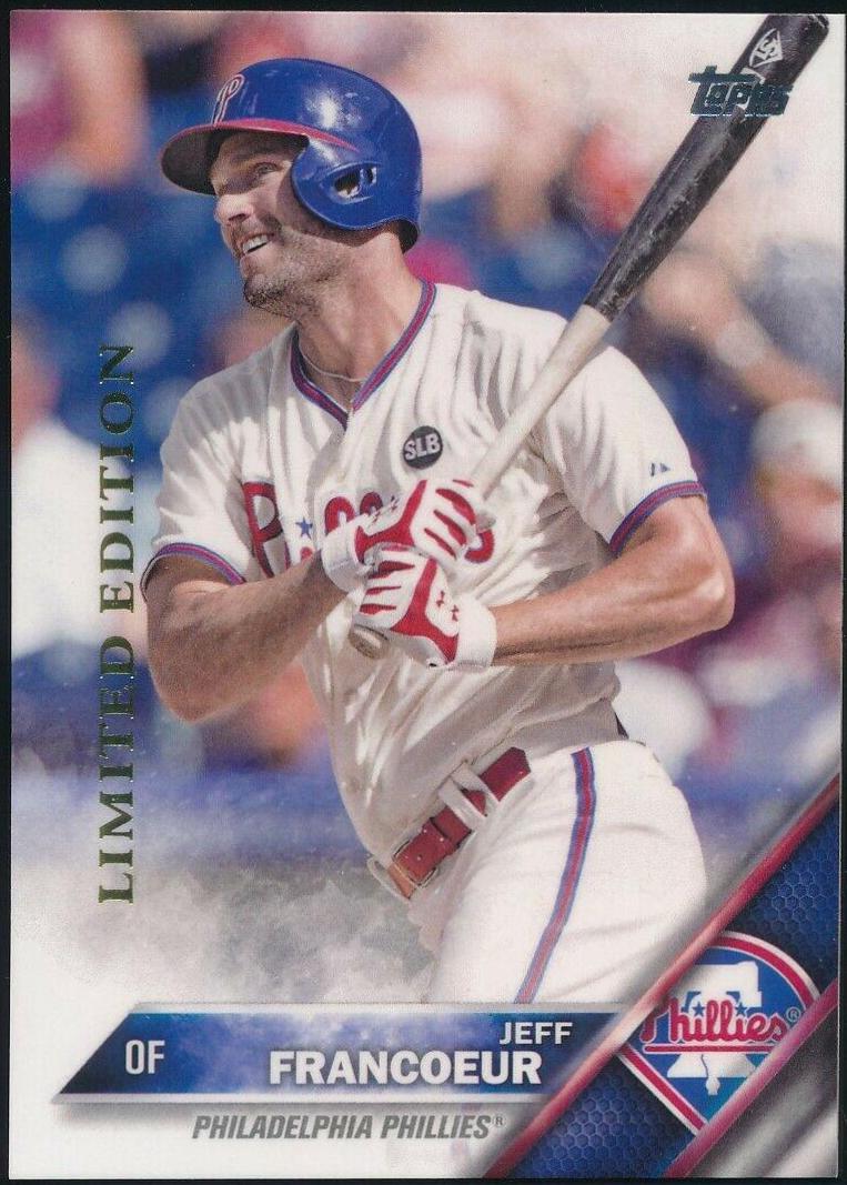 Jeff Francoeur #23 Baseball Cards 2016 Topps Limited Edition
