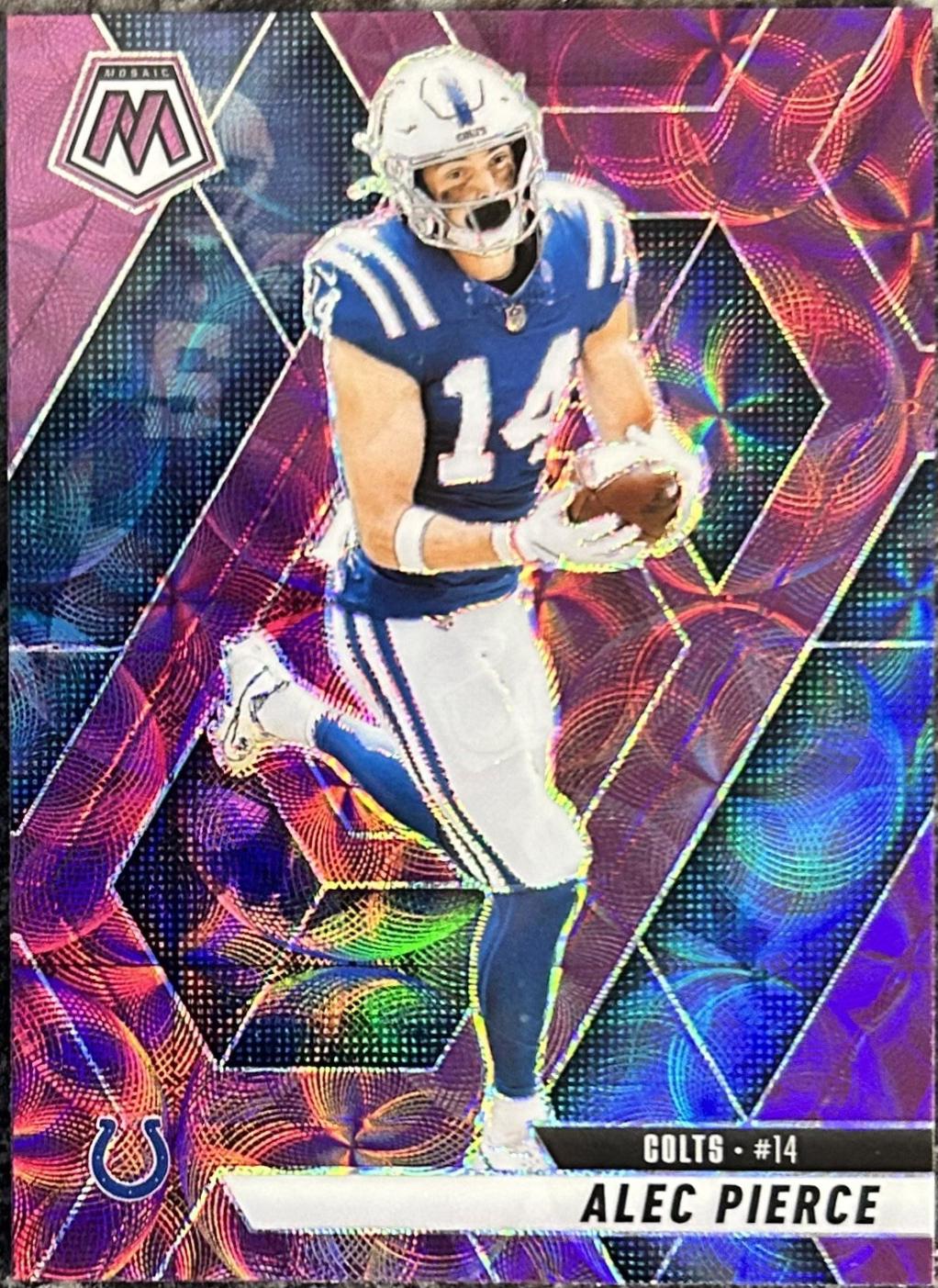 Alec Pierce [Purple Scope] #76 Prices | 2025 Panini Mosaic